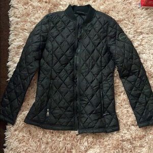 Bebe sport black foam coat
